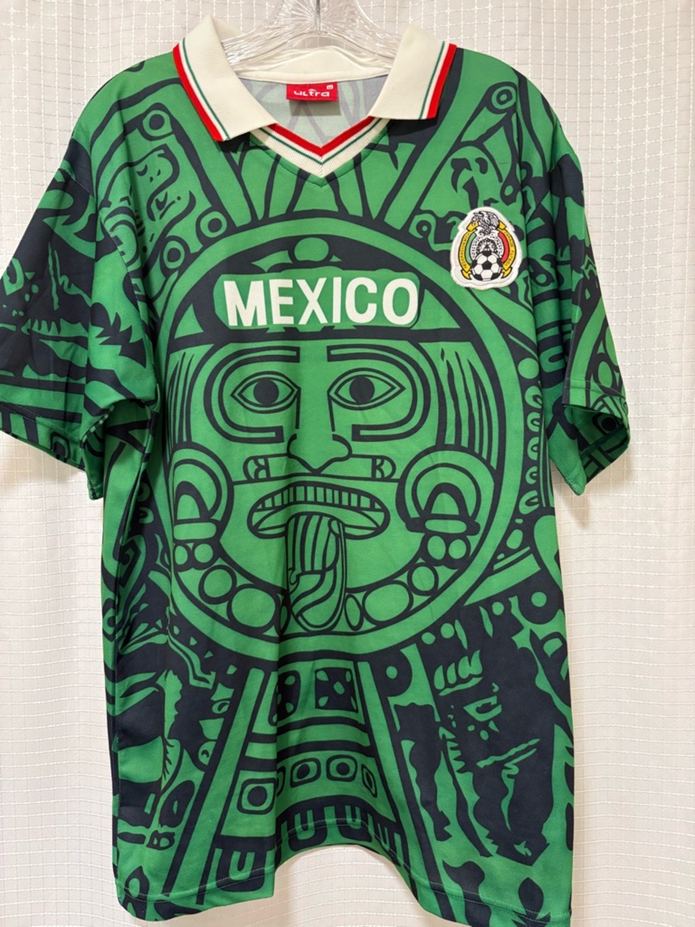 Mexico Green Graphic Men's Soccer Jersey